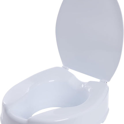 Raised Toilet Seat with Lid - 4" or 6"