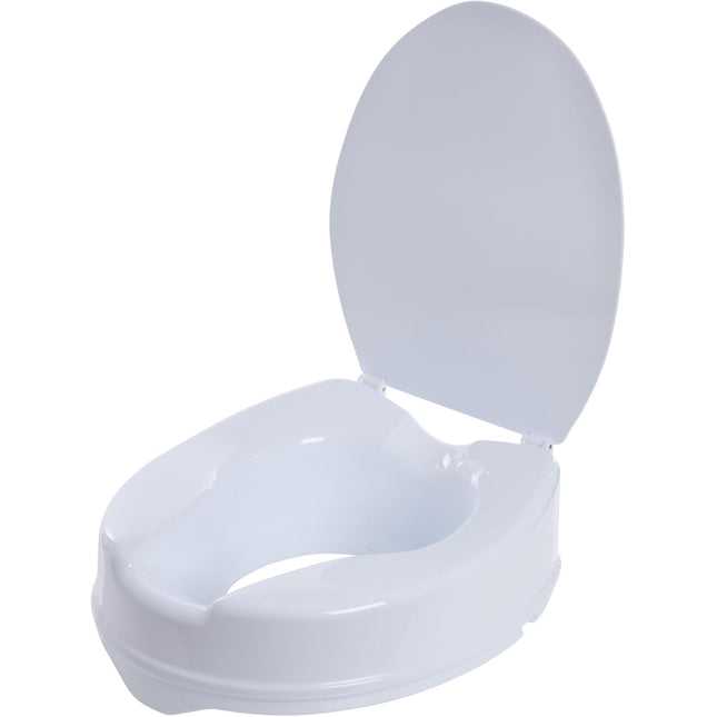 Raised Toilet Seat with Lid - 4" or 6"
