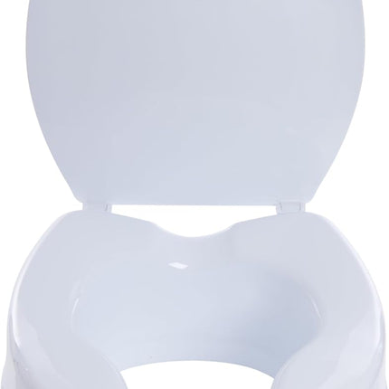 Raised Toilet Seat with Lid - 4" or 6"