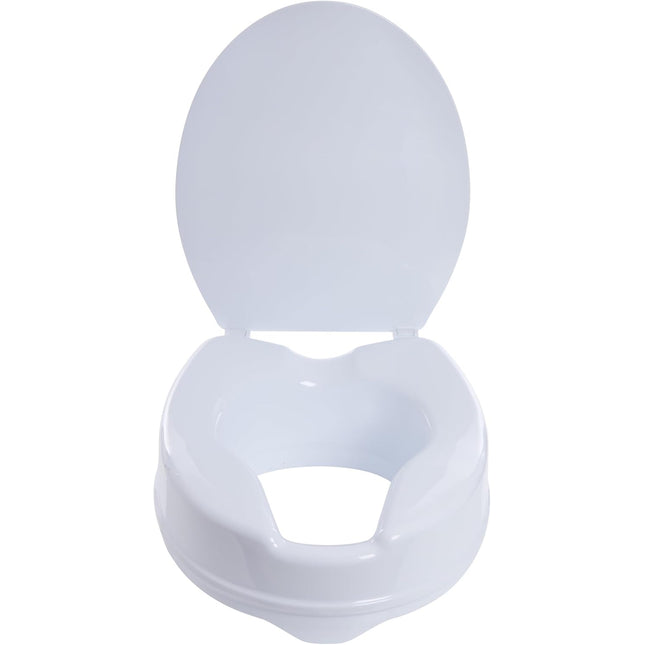 Raised Toilet Seat with Lid - 4" or 6"