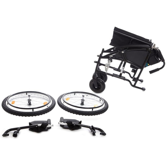All-Terrain Lightweight Self Propelled Wheelchair (For Hire) - Click for prices and details