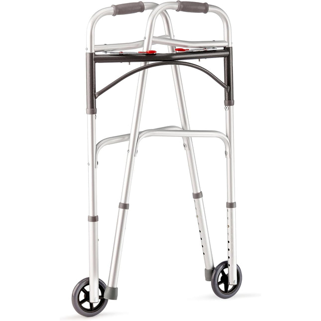 Folding Walking Frame with Wheels
