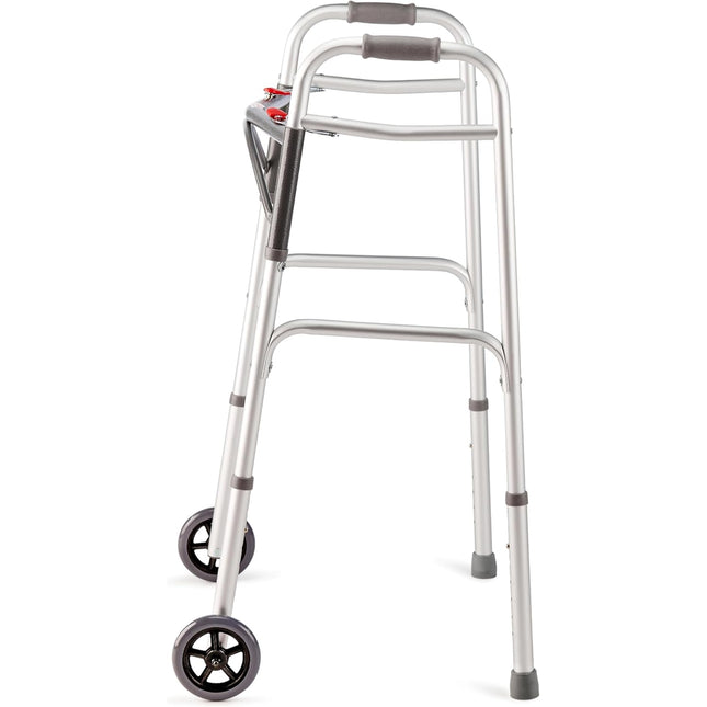 Folding Walking Frame with Wheels