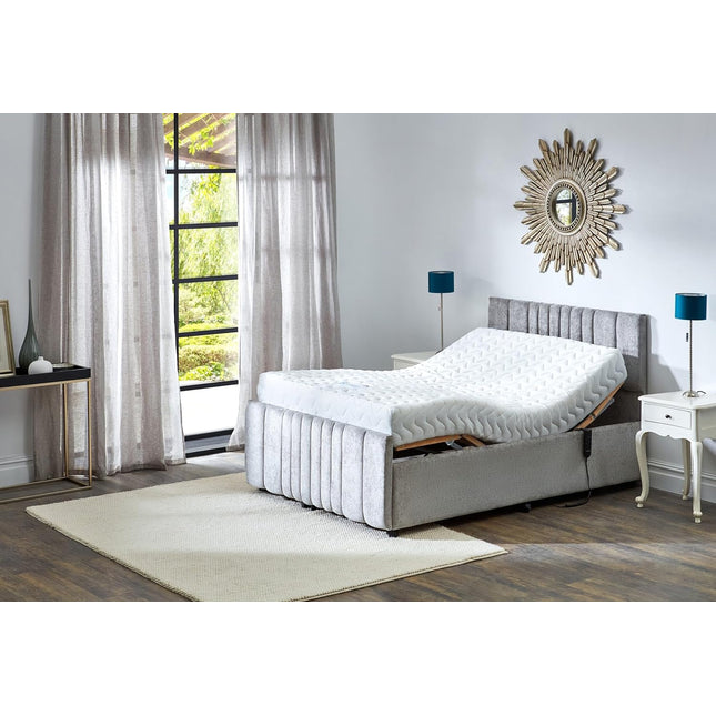 Supreme Adjustable Bed - Mayfair Headboard & Footend, Premium Memory Foam, 25 Year Warranty
