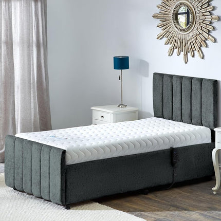 Supreme Adjustable Bed - Oxford Headboard & Footend, Premium Memory Foam, 25 Year Warranty