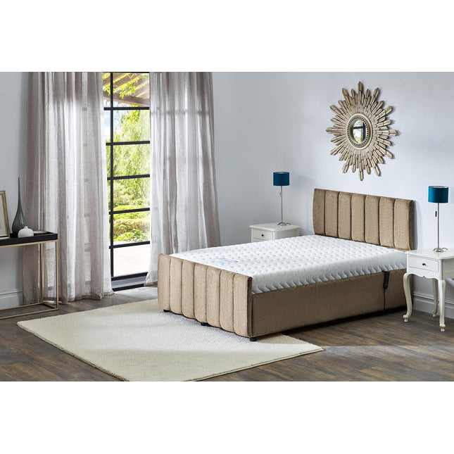 Supreme Adjustable Bed - Oxford Headboard & Footend, Premium Memory Foam, 25 Year Warranty