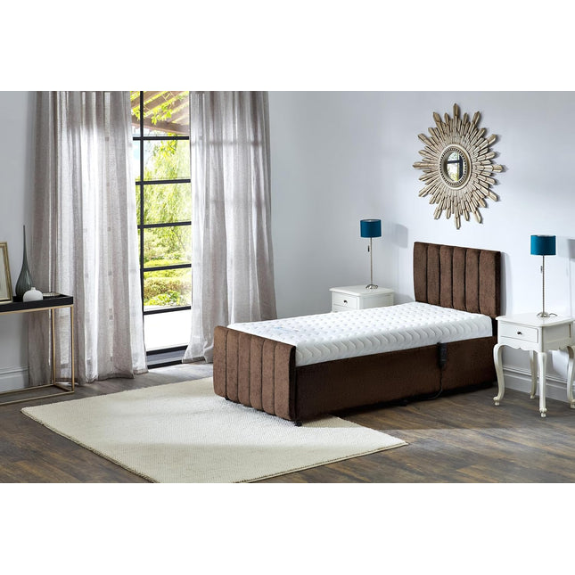 Supreme Adjustable Bed - Oxford Headboard & Footend, Premium Memory Foam, 25 Year Warranty