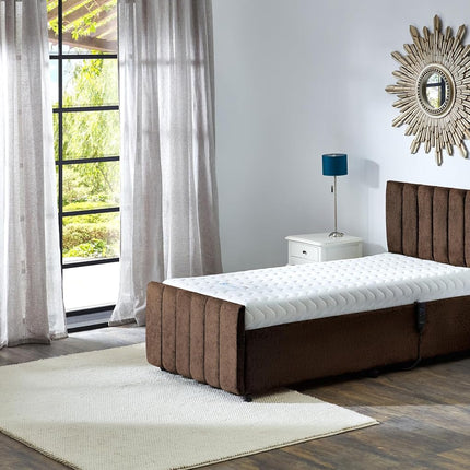 Supreme Adjustable Bed - Oxford Headboard & Footend, Premium Memory Foam, 25 Year Warranty