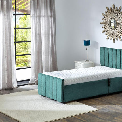 Supreme Adjustable Bed - Oxford Headboard & Footend, Premium Memory Foam, 25 Year Warranty