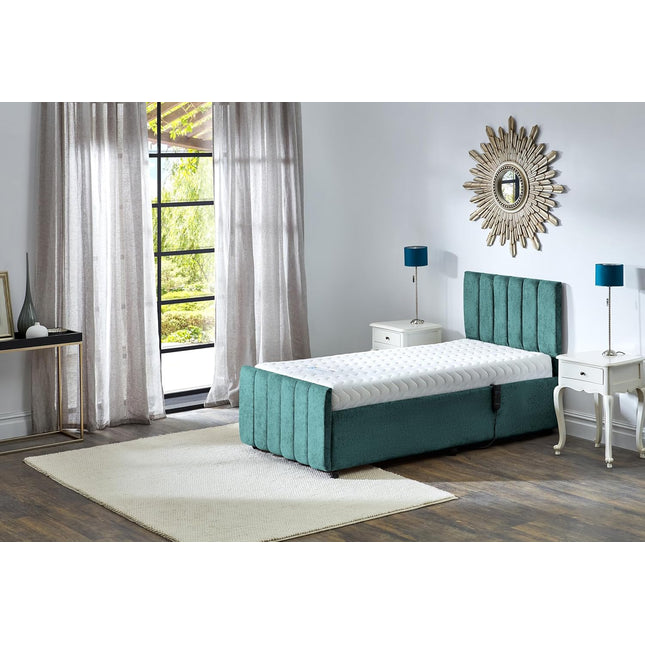 Supreme Adjustable Bed - Oxford Headboard & Footend, Premium Memory Foam, 25 Year Warranty