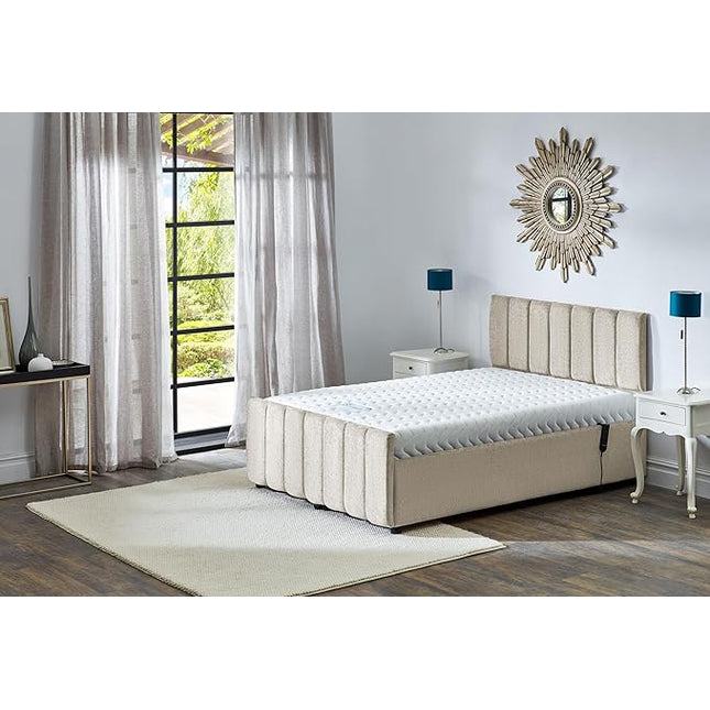 Supreme Adjustable Bed - Oxford Headboard & Footend, Premium Memory Foam, 25 Year Warranty