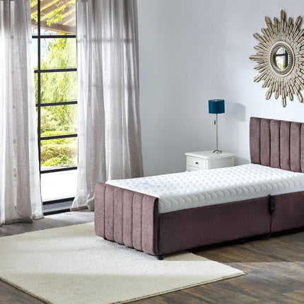 Supreme Adjustable Bed - Oxford Headboard & Footend, Premium Memory Foam, 25 Year Warranty