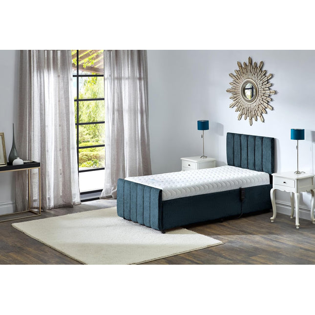 Supreme Adjustable Bed - Oxford Headboard & Footend, Premium Memory Foam, 25 Year Warranty