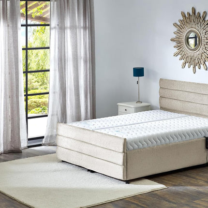 Supreme Adjustable Bed - Windsor Headboard & Footend,  Premium Memory Foam, 25 Year Warranty