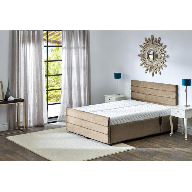 Supreme Adjustable Bed - Windsor Headboard & Footend,  Premium Memory Foam, 25 Year Warranty