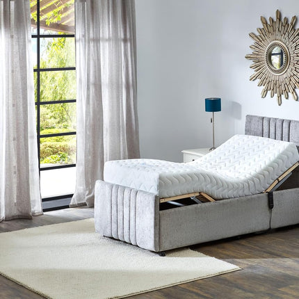 Supreme Adjustable Bed - Mayfair Headboard & Footend, Premium Memory Foam, 25 Year Warranty*