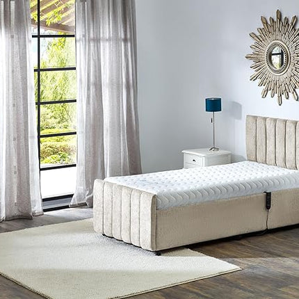 Supreme Adjustable Bed - Oxford Headboard & Footend, Premium Memory Foam, 25 Year Warranty