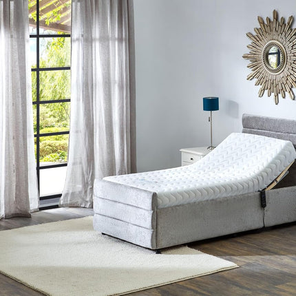 Supreme Adjustable Bed - Windsor Headboard & Footend,  Premium Memory Foam, 25 Year Warranty