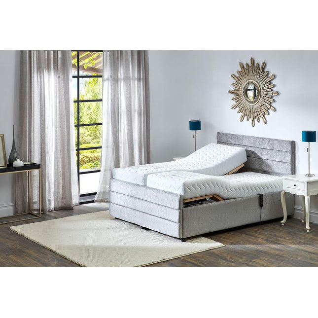 Supreme Adjustable Bed - Windsor Headboard & Footend,  Premium Memory Foam, 25 Year Warranty