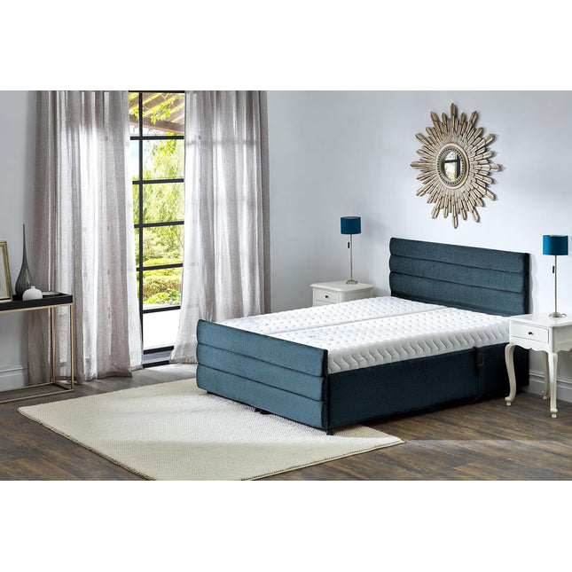 Supreme Adjustable Bed - Windsor Headboard & Footend,  Premium Memory Foam, 25 Year Warranty