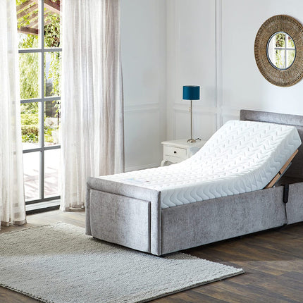 Supreme Electric Adjustable Bed with Headboard & Footend, Premium Memory Foam, 25 Year Warranty