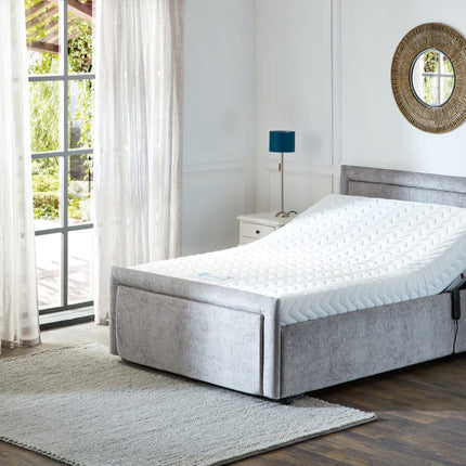 Supreme Electric Adjustable Bed with Headboard & Footend, Premium Memory Foam, 25 Year Warranty