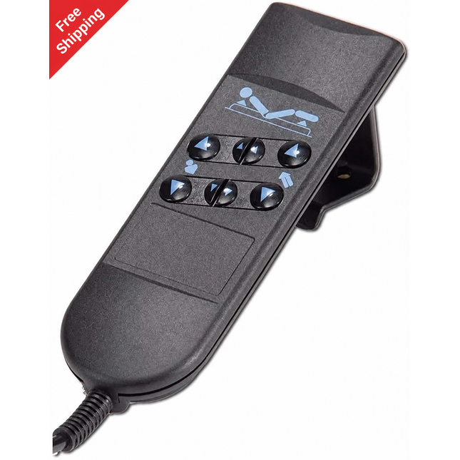 Okin Bed Motor Remote 6 Button