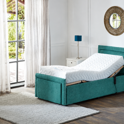 Supreme Electric Adjustable Bed with Headboard & Footend, Premium Memory Foam, 25 Year Warranty