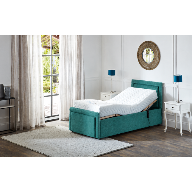 Supreme Electric Adjustable Bed with Headboard & Footend, Premium Memory Foam, 25 Year Warranty