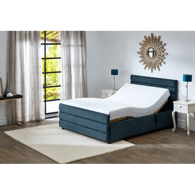 Supreme Adjustable Bed - Windsor Headboard & Footend,  Premium Memory Foam, 25 Year Warranty