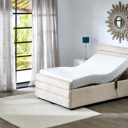 Supreme Adjustable Bed - Windsor Headboard & Footend,  Premium Memory Foam, 25 Year Warranty*