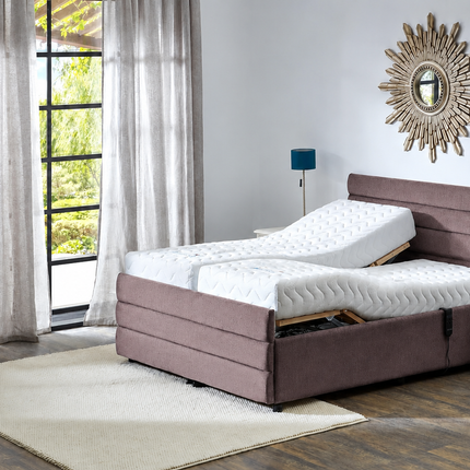 Supreme Adjustable Bed - Windsor Headboard & Footend,  Premium Memory Foam, 25 Year Warranty*