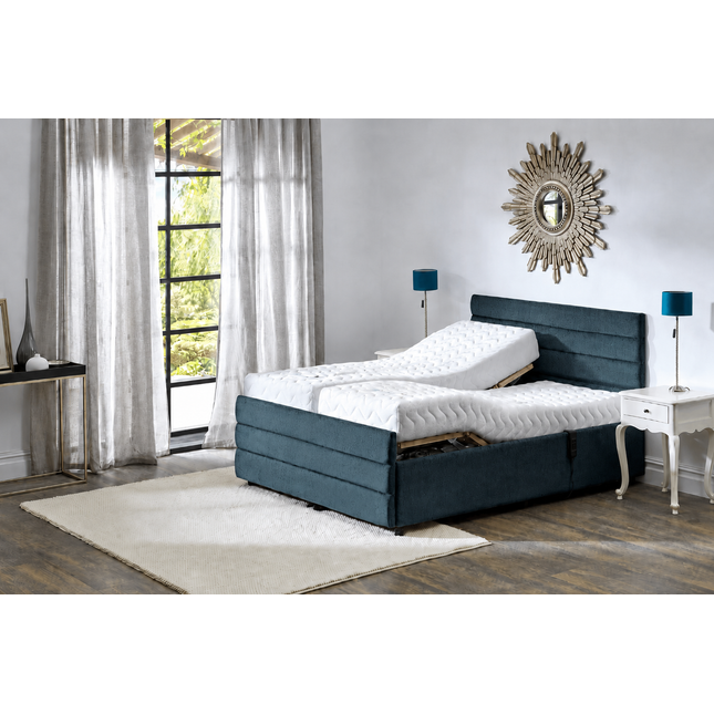 Supreme Adjustable Bed - Windsor Headboard & Footend,  Premium Memory Foam, 25 Year Warranty