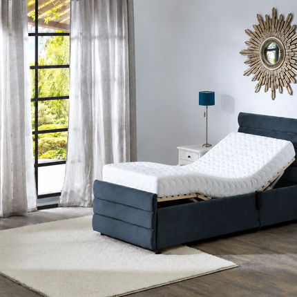 Supreme Adjustable Bed - Windsor Headboard & Footend,  Premium Memory Foam, 25 Year Warranty*