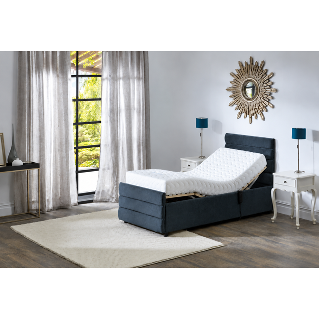 Supreme Adjustable Bed - Windsor Headboard & Footend,  Premium Memory Foam, 25 Year Warranty