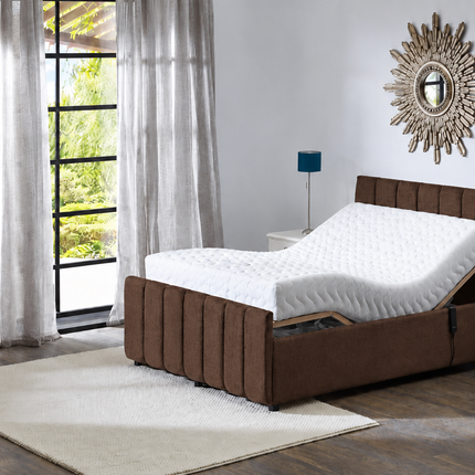 Supreme Adjustable Bed - Oxford Headboard & Footend, Premium Memory Foam, 25 Year Warranty*