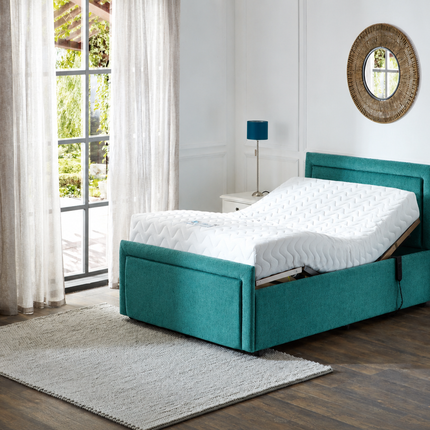 Supreme Electric Adjustable Bed with Headboard & Footend, Premium Memory Foam, 25 Year Warranty*