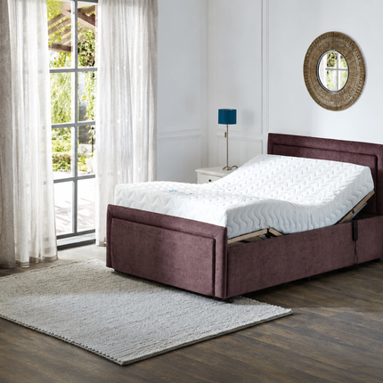 Supreme Electric Adjustable Bed with Headboard & Footend, Premium Memory Foam, 25 Year Warranty*