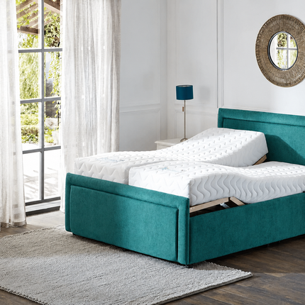Supreme Electric Adjustable Bed with Headboard & Footend, Premium Memory Foam, 25 Year Warranty*