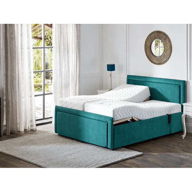 Supreme Electric Adjustable Bed with Headboard & Footend, Premium Memory Foam, 25 Year Warranty
