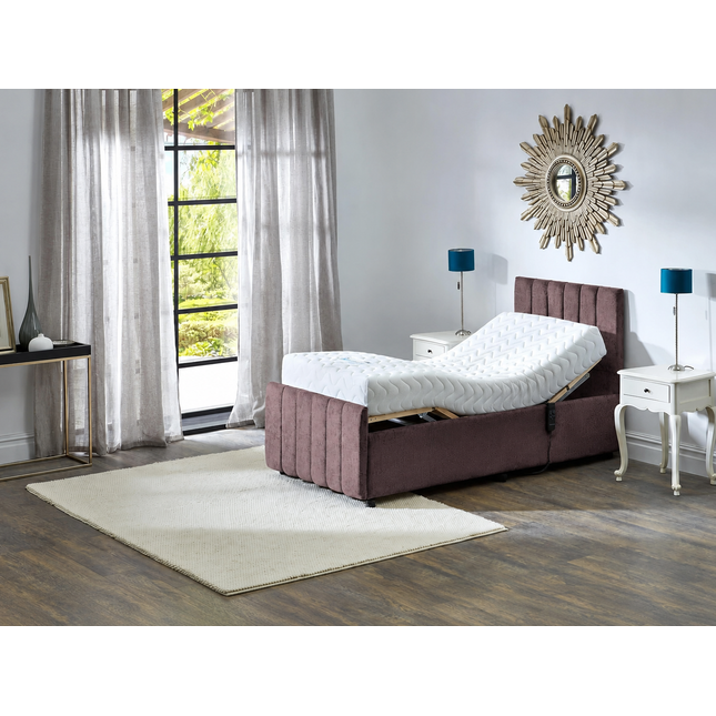 Supreme Adjustable Bed - Oxford Headboard & Footend, Premium Memory Foam, 25 Year Warranty