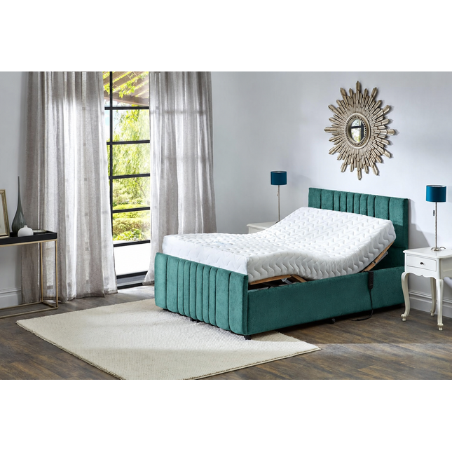 Supreme Adjustable Bed - Mayfair Headboard & Footend, Premium Memory Foam, 25 Year Warranty