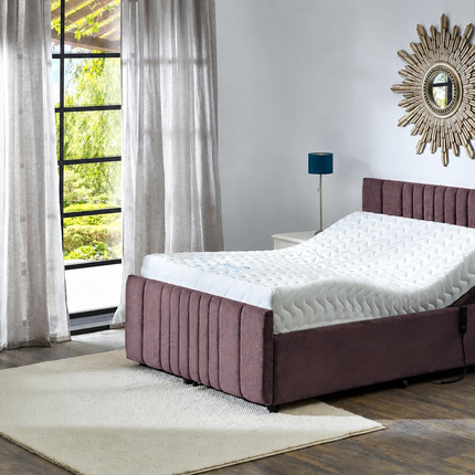 Supreme Adjustable Bed - Mayfair Headboard & Footend, Premium Memory Foam, 25 Year Warranty*