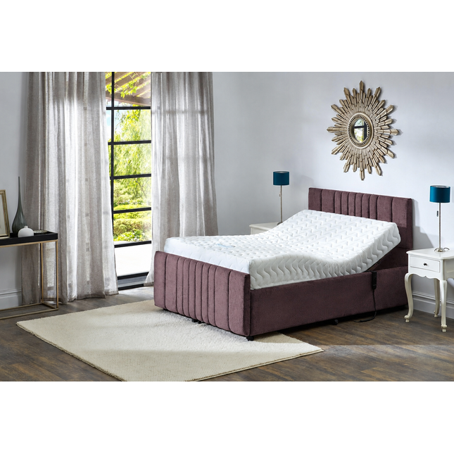 Supreme Adjustable Bed - Mayfair Headboard & Footend, Premium Memory Foam, 25 Year Warranty