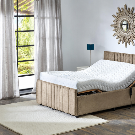 Supreme Adjustable Bed - Mayfair Headboard & Footend, Premium Memory Foam, 25 Year Warranty*