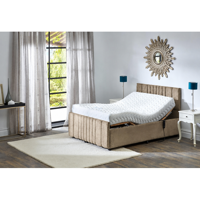 Supreme Adjustable Bed - Mayfair Headboard & Footend, Premium Memory Foam, 25 Year Warranty