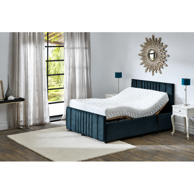 Supreme Adjustable Bed - Mayfair Headboard & Footend, Premium Memory Foam, 25 Year Warranty