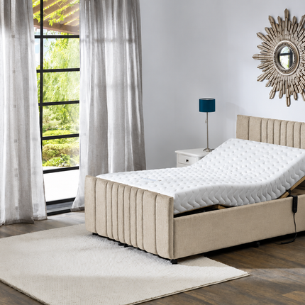 Supreme Adjustable Bed - Mayfair Headboard & Footend, Premium Memory Foam, 25 Year Warranty*