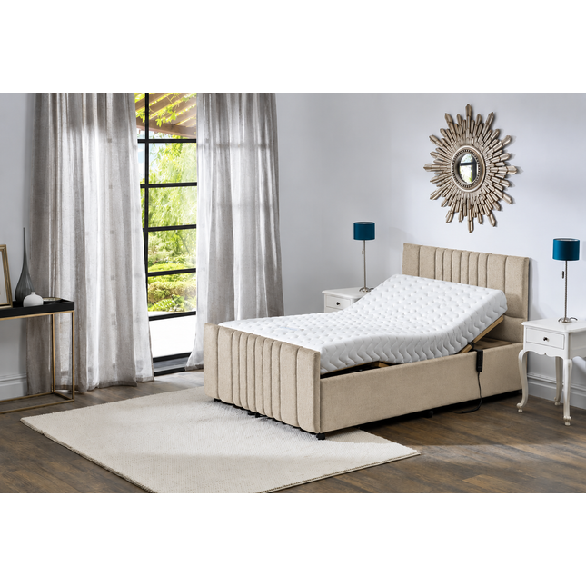 Supreme Adjustable Bed - Mayfair Headboard & Footend, Premium Memory Foam, 25 Year Warranty