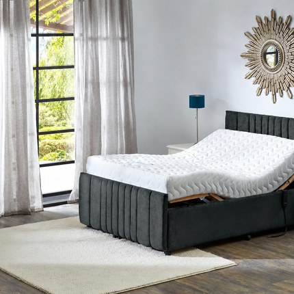 Supreme Adjustable Bed - Mayfair Headboard & Footend, Premium Memory Foam, 25 Year Warranty*